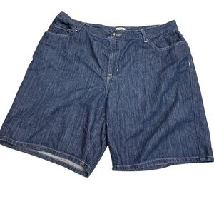 L.L. Bean Bermuda Classic Fit 18 Reg Denim Shorts‎